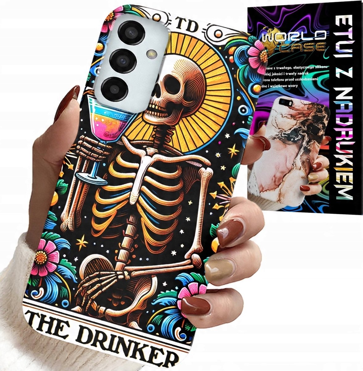 HOESJE VOOR SAMSUNG GALAXY M13 4G - THE DRINKER ALKO WINKO DRANKPATRONEN
