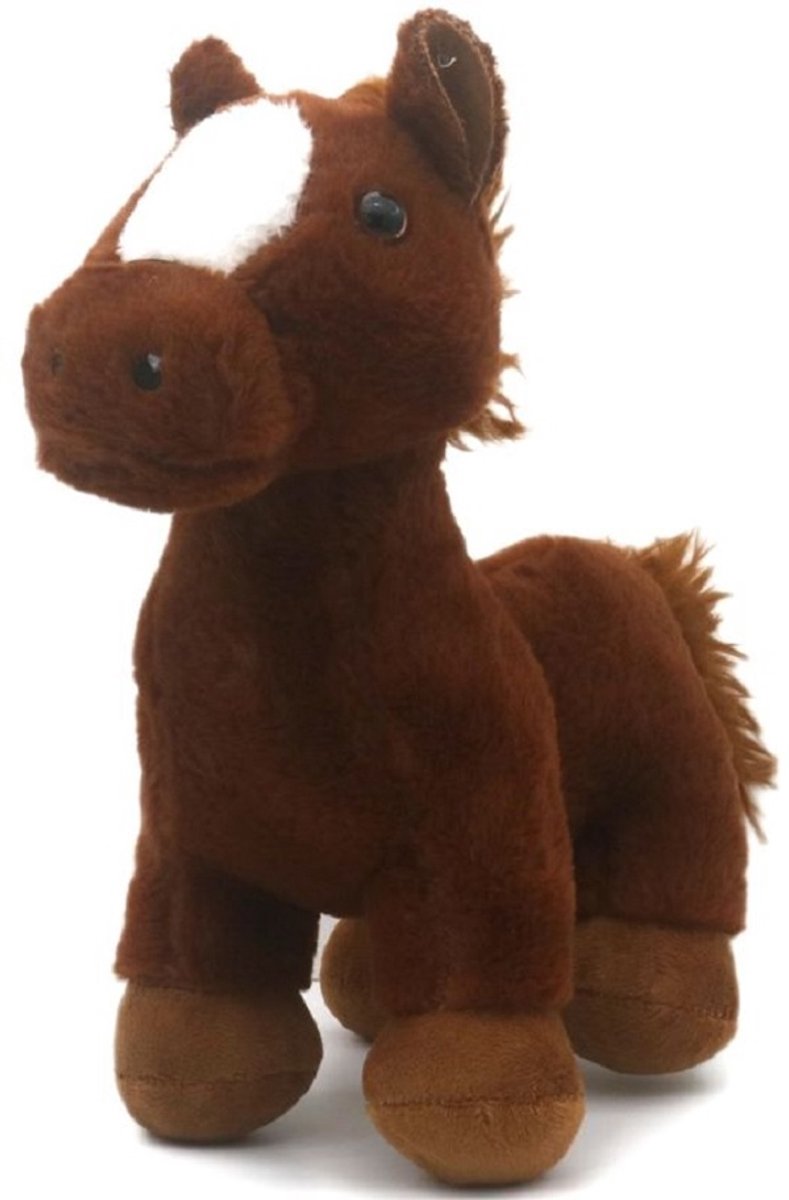 Onweerstaanbaar schattig, dit bijzondere lieve fluweelzachte knuffel Paard 26cm (met ophanglusje) Altijd leuk voor bijv. kinderkamer, babykamer, woonkamer, auto en nog veel meer plaatsen. Voor uzelf of om cadeau te geven.