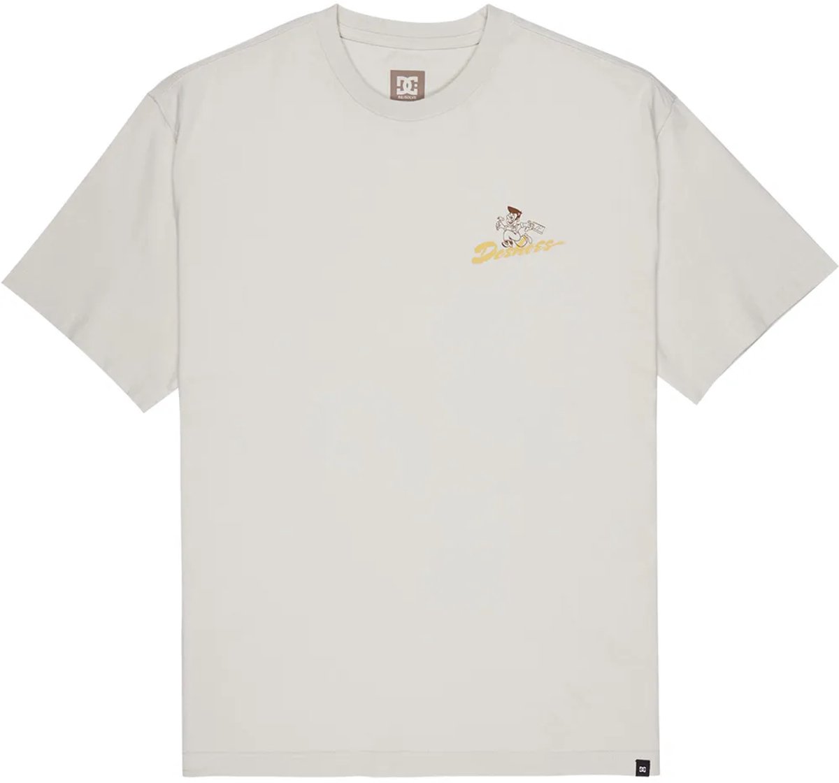 Dc Shoes Fixing Up T-shirt Met Korte Mouwen S Man Wit