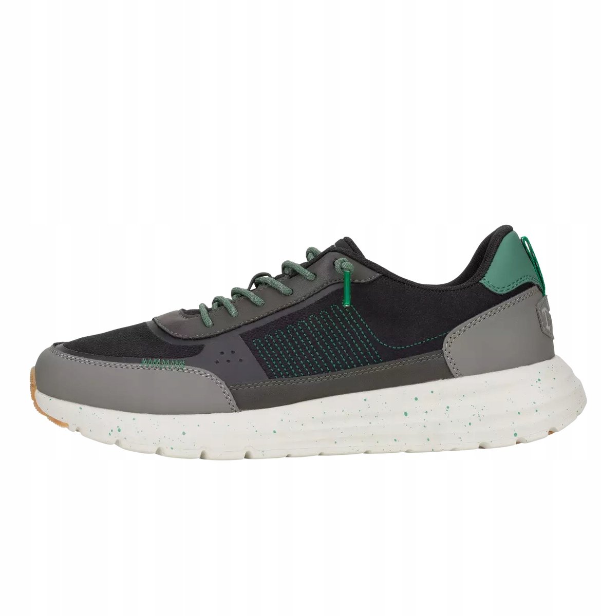 Hey Dude Sirocco Alta - Sneakers - Zwart/Meerkleurig - Veters - Flex & Fold