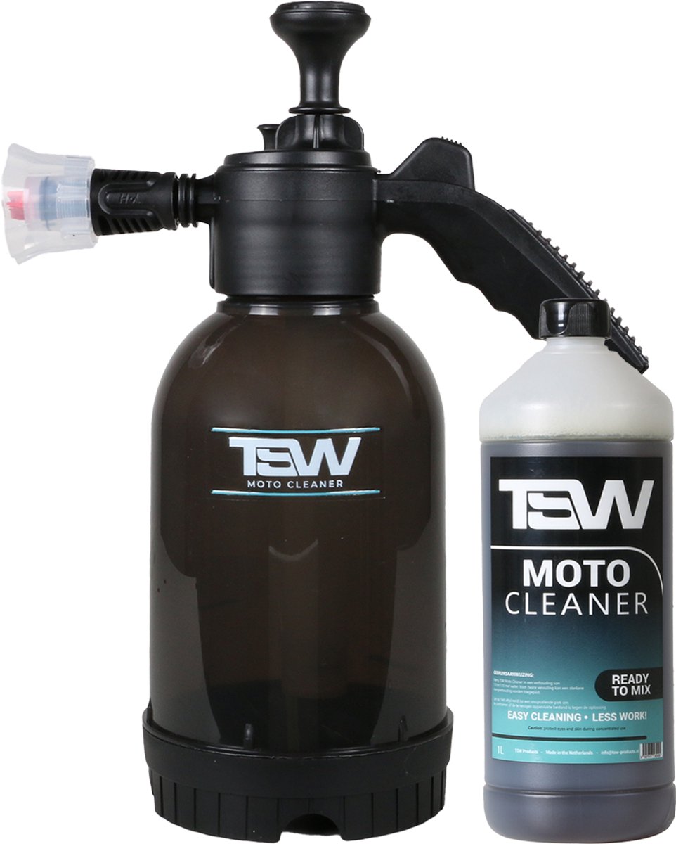 TSW Moto Cleaner Foam Cannon Combo - 1L - Schuimsproeier - Foam Sprayer - Snow Foam Sproeier