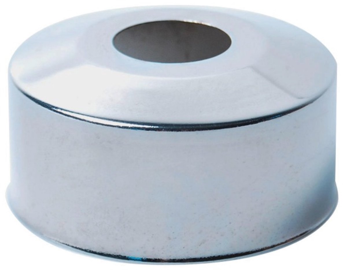 KIRCHHOFF Kraan Rozet - Chroom - 1/2" x 60 mm x 30 mm