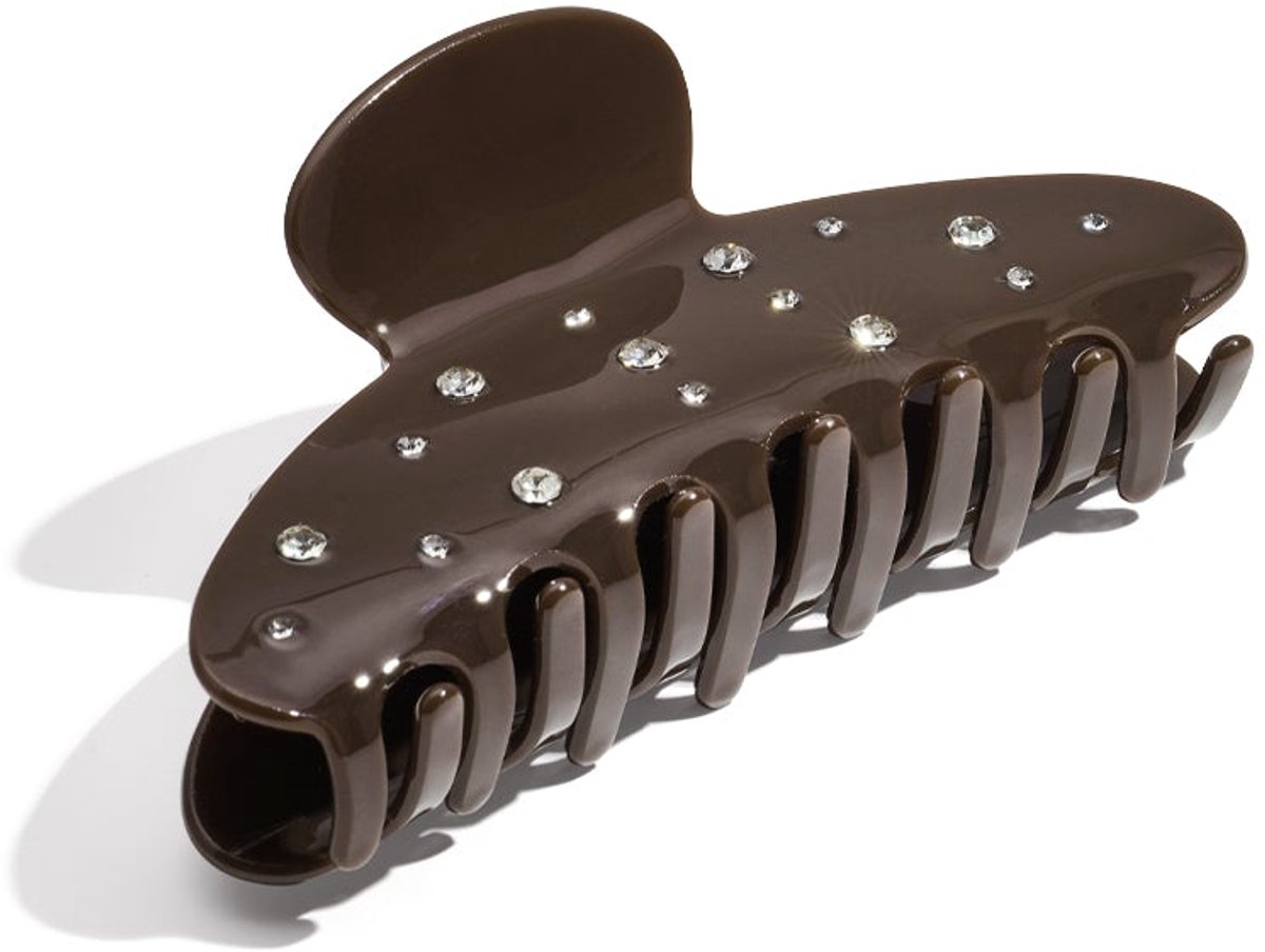 Haarspeldje met polka dots - casual haaraccessoire van imitatie acetaat