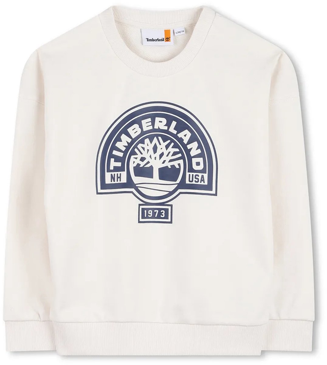 Timberland T60811 Sweatshirt 12 Years Jongen Wit