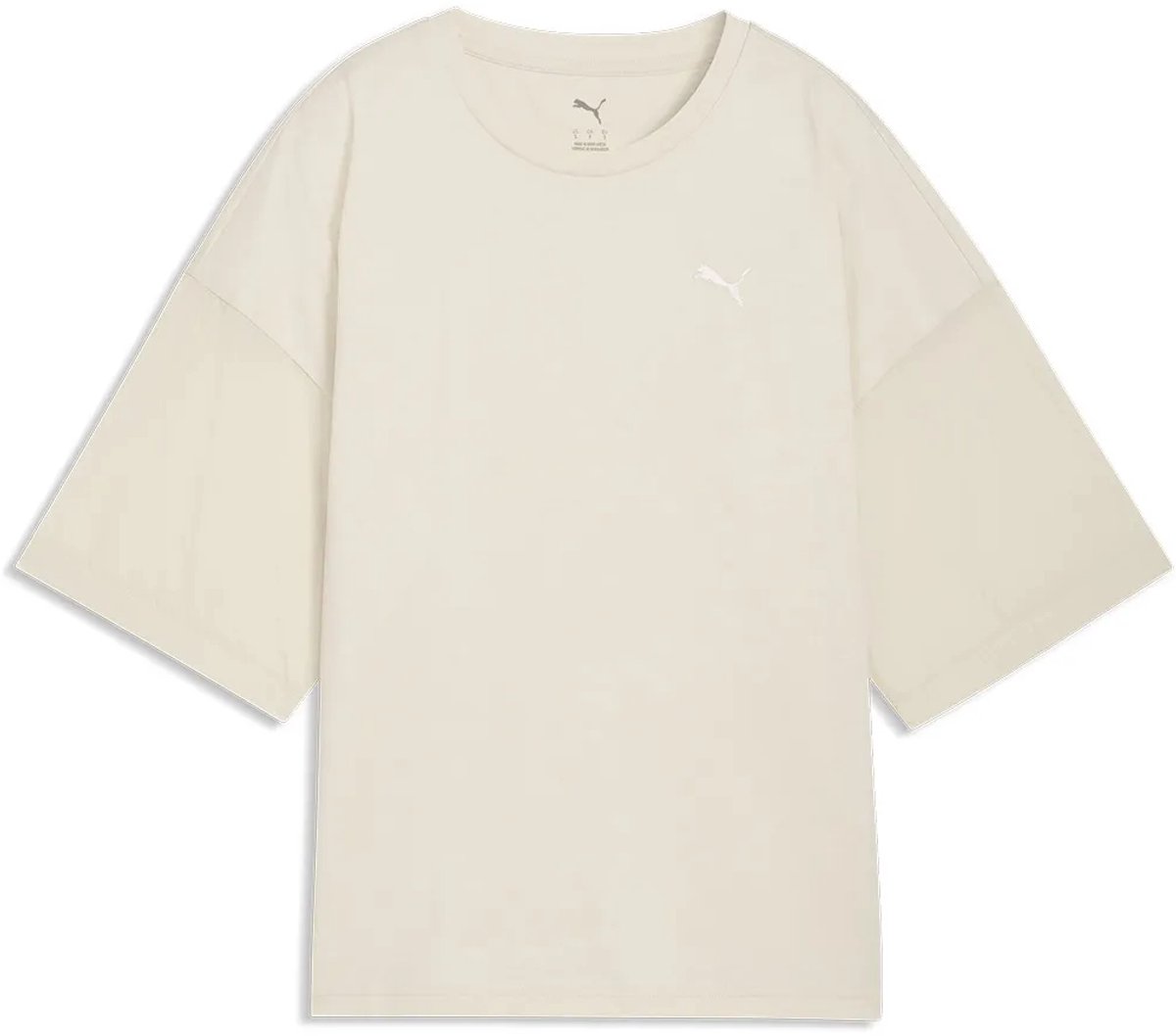 Puma Her Oversized T-shirt Met Korte Mouwen L Vrouw Alpine Snow