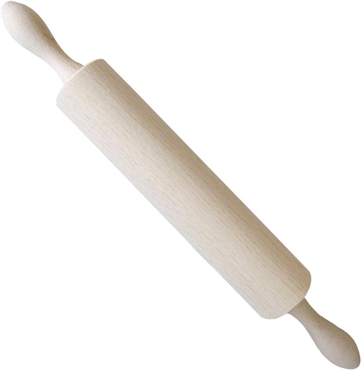 Deegroller - Bakgereedschap - Taarten Bakken - Natuurlijk Hout - Bruin