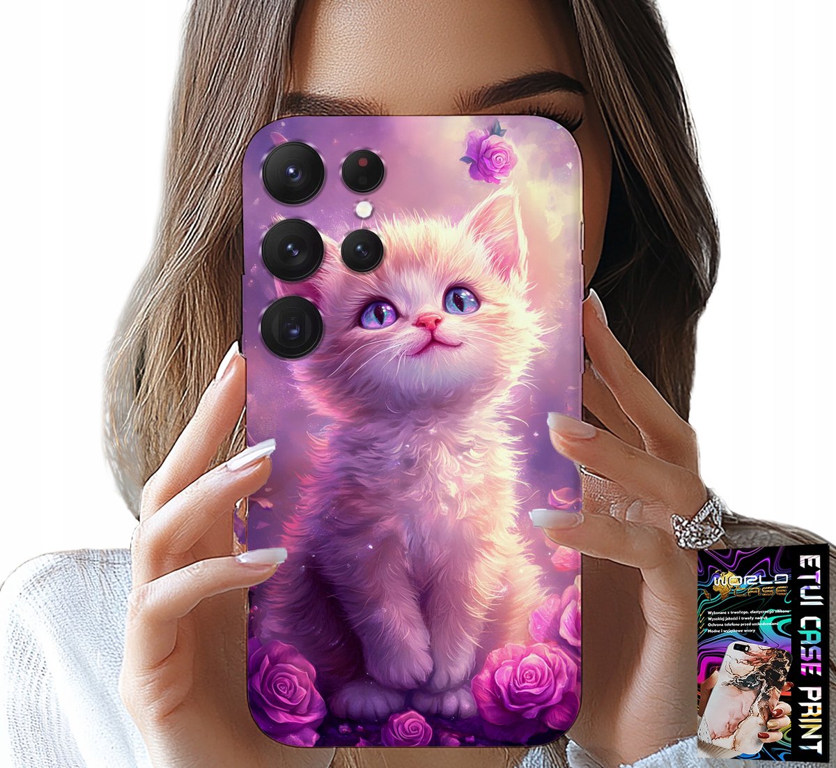 HOESJE VOOR SAMSUNG GALAXY S25 ULTRA - SCHATTIG KATJE, KAT, DIERENPATROON