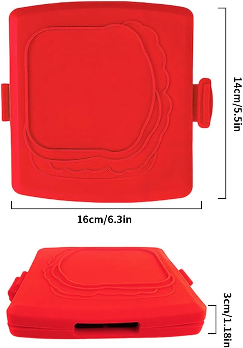 Detailkampioen Opvouwbare Tosti Maker voor Magnetron thumbnail 2
