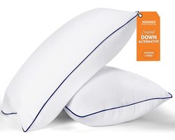 Slaapkussens Set - Verkoelende Kussens - Rustige Nachtrust - Dons Alternatief Vulling - Standaard Maat - Koninklijke Mauve