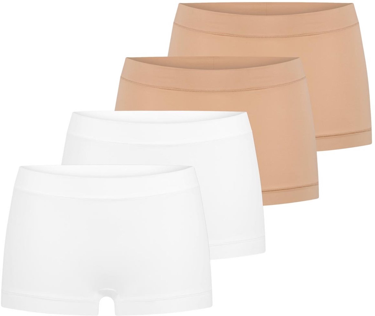 Schiesser Dames boyshort 4 pack Unique Micro