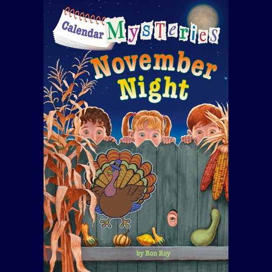 Calendar Mysteries #11: November Night - cover