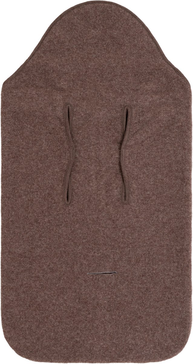 Baby’s Only Merino Brushed Meadow Voetenzak Autostoel 0+ - Gemaakt van 100% Merinowol - geschikt voor 3- en 5-puntsgordel - Te gebruiken tijdens 4 Seizoenen - Taupe — afbeelding 3