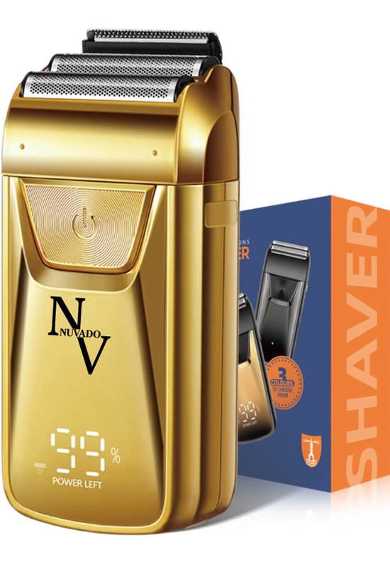YST Solutions Nuvado Foil Shaver Draadloos Goud - YST Solutions - €39,95