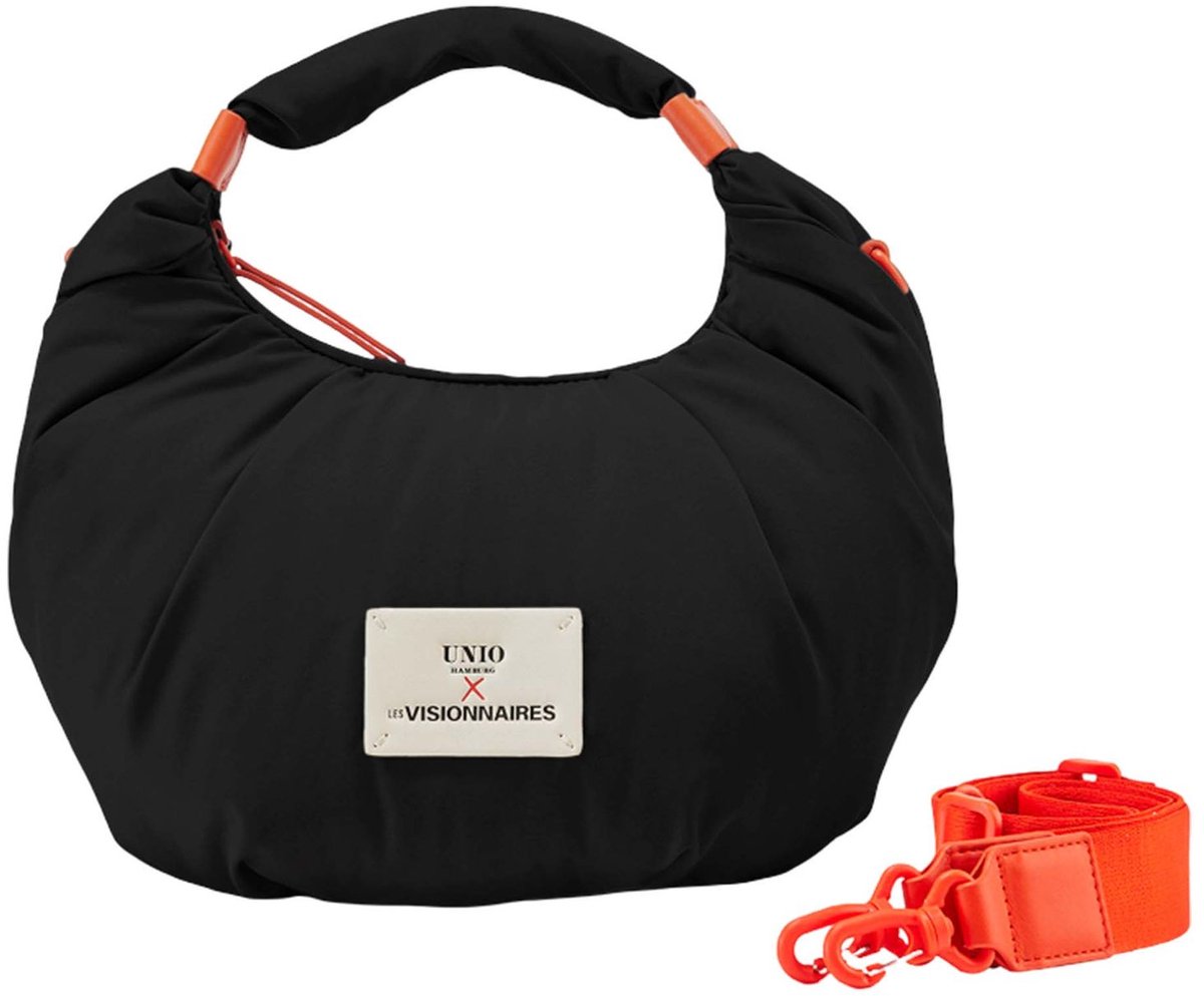 Unio Hamburg x Les Visionnaires schoudertas handtas Puffy Unio Kitzbuehel Black zwart