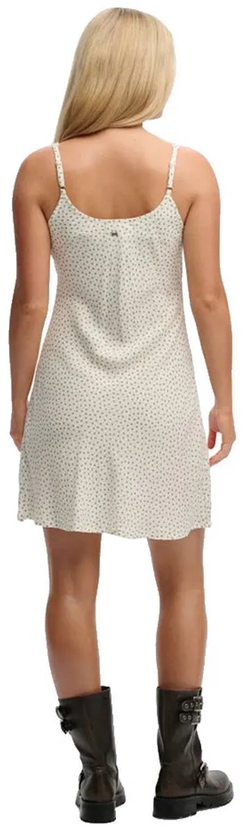 Superdry Printed Cami Mini Mouwloze Korte Jurk M Vrouw Groen