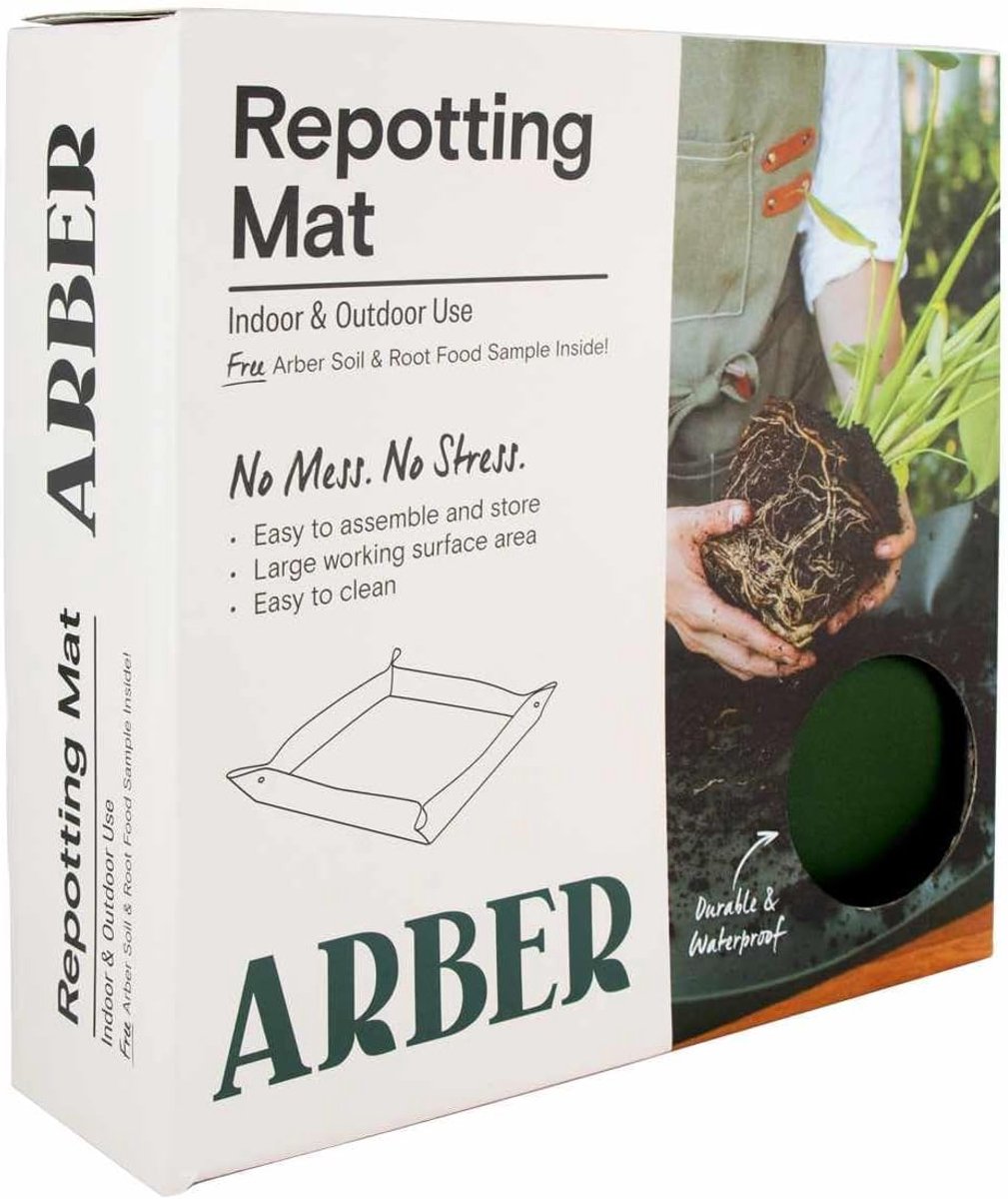 Verpotmat - Plantmat - Tuinieren Binnen - Waterdicht Duurzaam - 76x76 cm - Groen