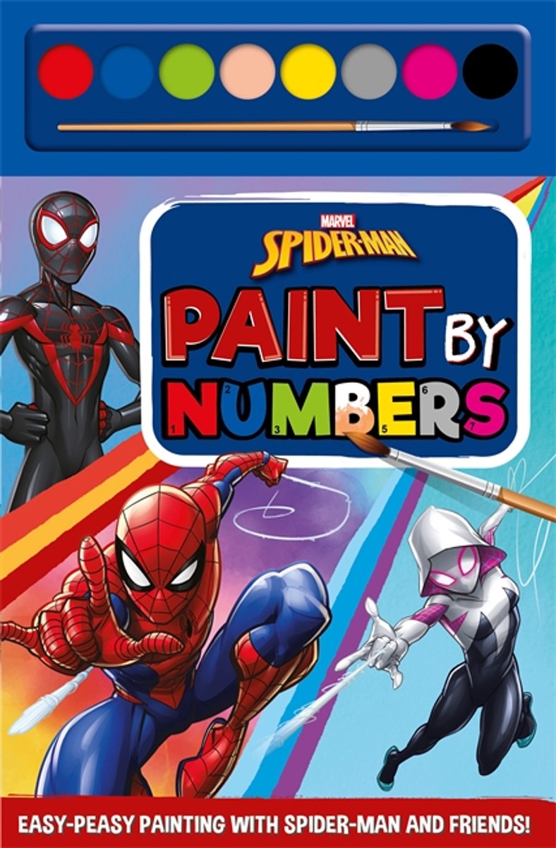 Marvel Spider-Man, Paint By Numbers