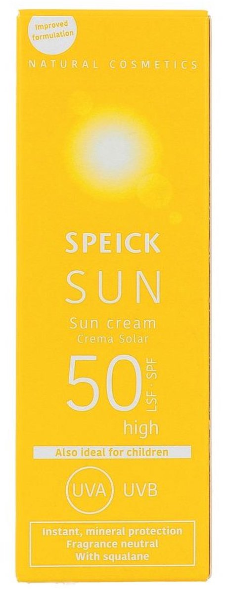Speick Sun SPF50 Zonnecrème