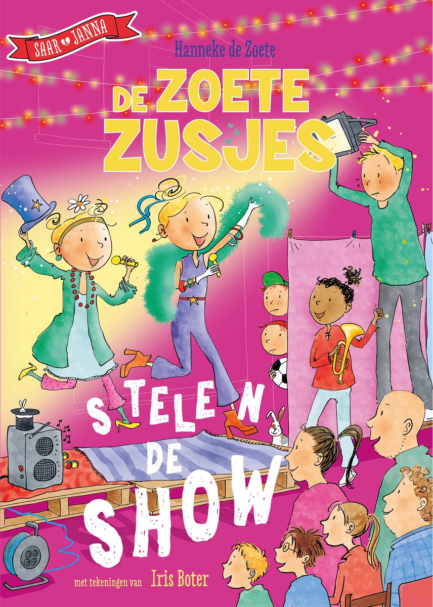 Omslag van De Zoete Zusjes - De Zoete Zusjes stelen de show