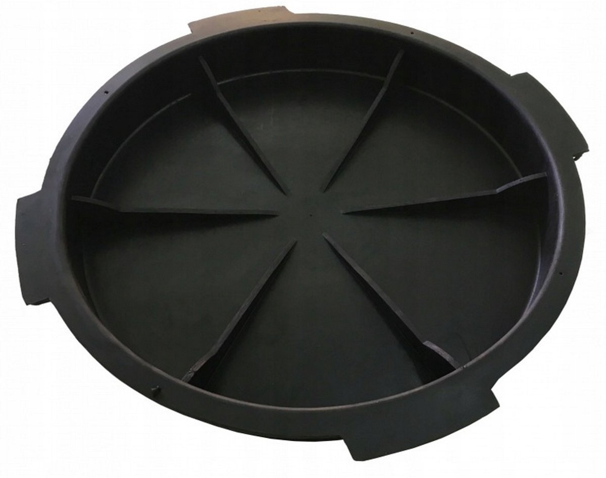 Tech-Rol Serie - Rubber Deksel voor Sproeier - 400mm - Hoge Kwaliteit - Mechanische Weerstand