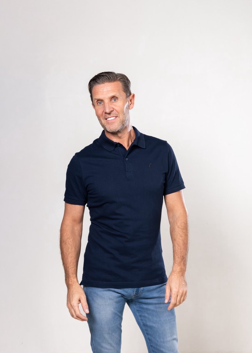 Alca Fashion - Regular Fit - Heren Polo - Navy - L