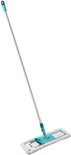 Leifheit Profi XL mop met turquoise handvat en frame, op een witte achtergrond.