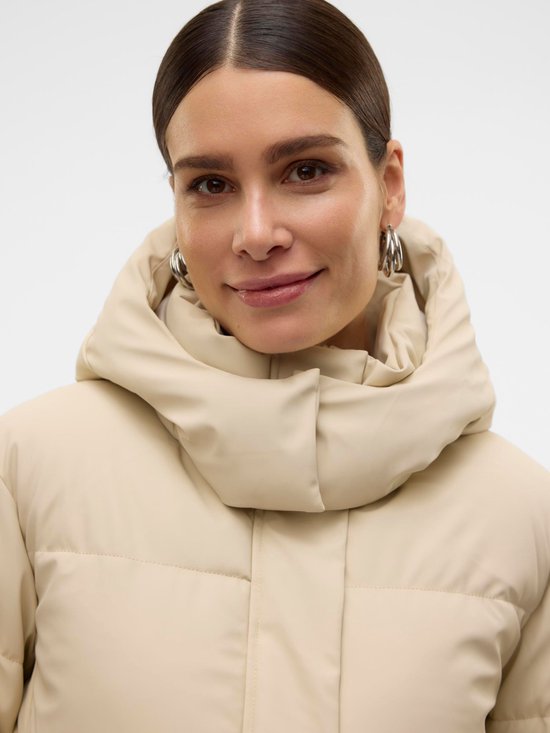 Veste Vero Moda Vmgretakylie Veste enduite courte No 10311315 Avoine Femme Taille - XL