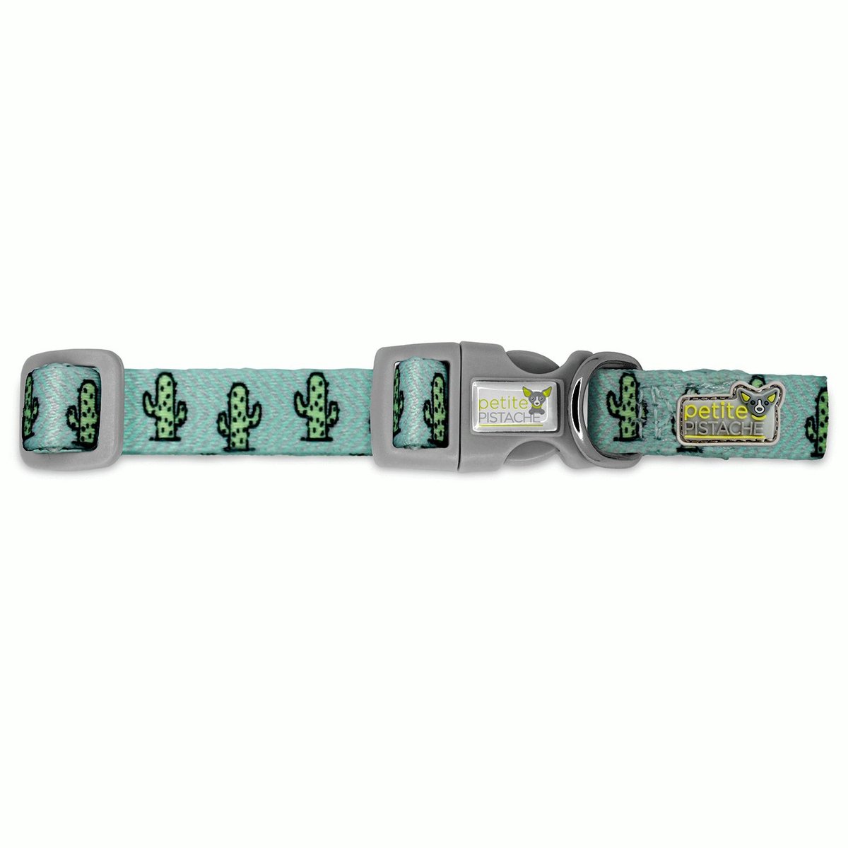 Goo-Eez Printed Dog Collar - Cactus - Halsband - Groen Xs