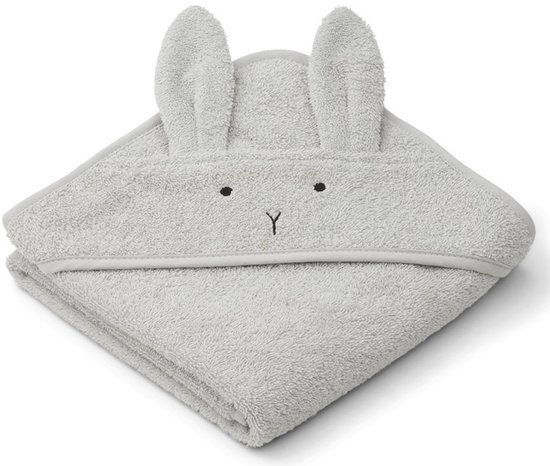 Liewood Albert Rabbit Badcape Dumbo Grey van Liewood — afbeelding 2
