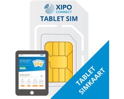 XIPO CONNECT - Simkaart voor Tablet Nederland Only + 10GB Data - 365 Dagen geldig