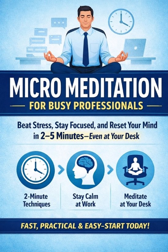 Micro Meditation for Busy Professionals - cover