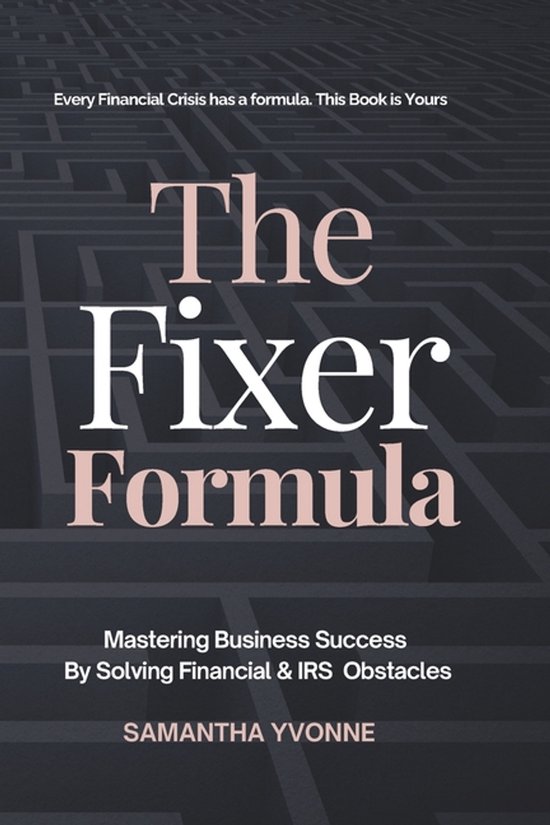 The Fixer Formula - cover