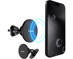 CarMe Telefoonhouders Auto - MagSafe Autohouder - Ventilatie & Dashboard - Magnetisch - GSM Houder Auto - Zwart