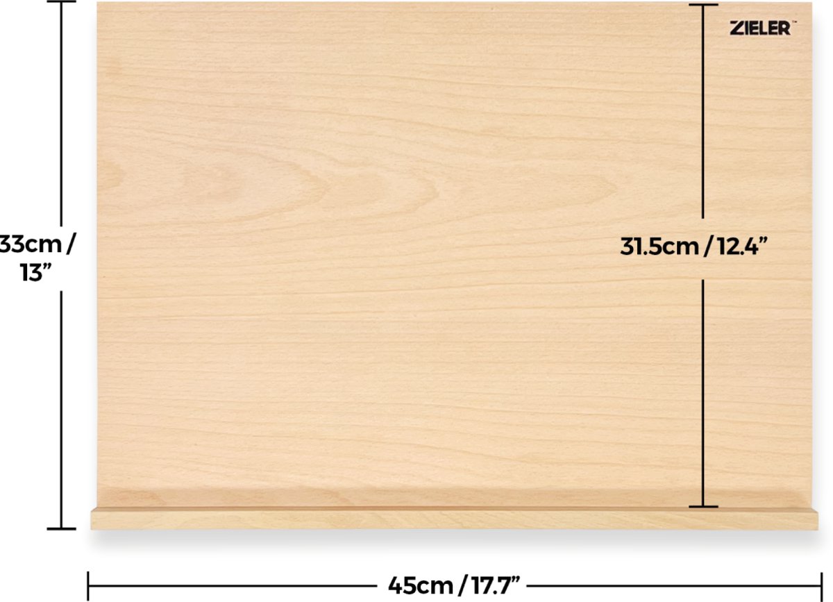 Zieler Workstation A3 Formaat - Houten Tekentafel - Tekenbord - 5 Standen - voor Volwassenen en Kinderen - Lessenaar - Tafelezel met Werkblad van 317 x 450 mm - Schildersezel — afbeelding 9