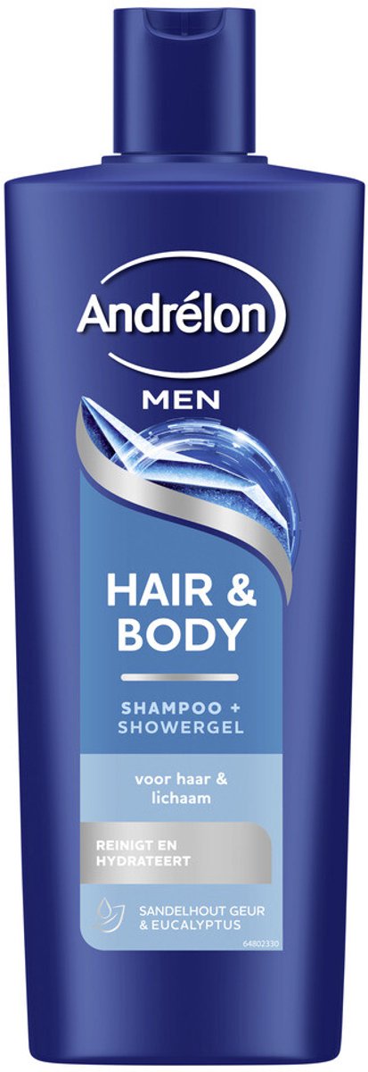 Shampoo Men Hair&body, 400ML