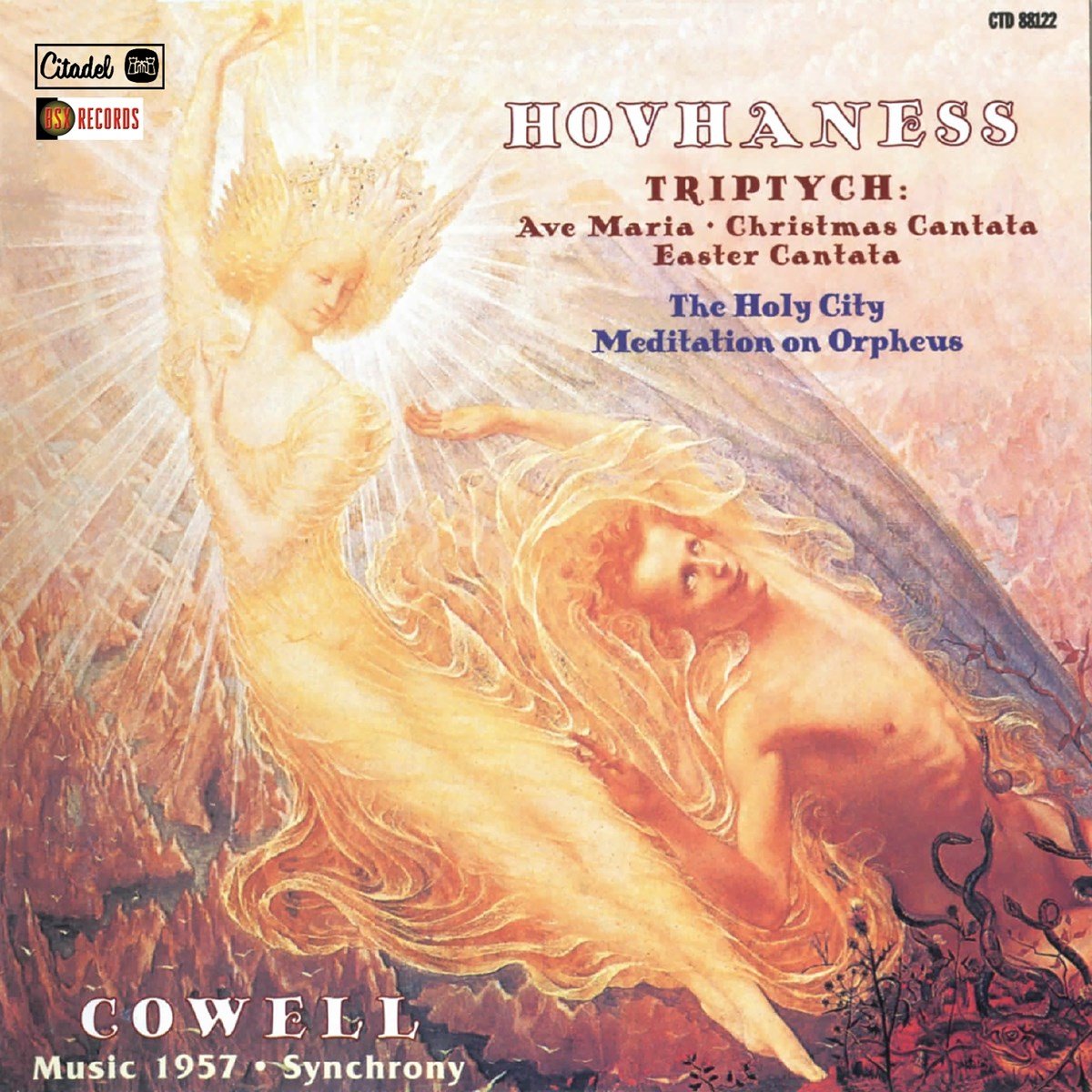Alan Hovhaness - Triptych, The Holy City, Meditation On Orpheus