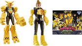 Dinoster - 2 figuren in 1 - Transformeer je robots - 22cm - Delby