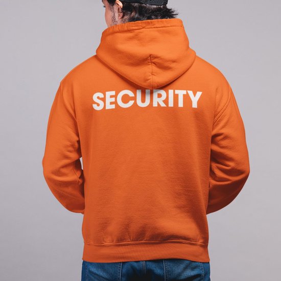 Oranje EK WK & Koningsdag Hoodie Security XS