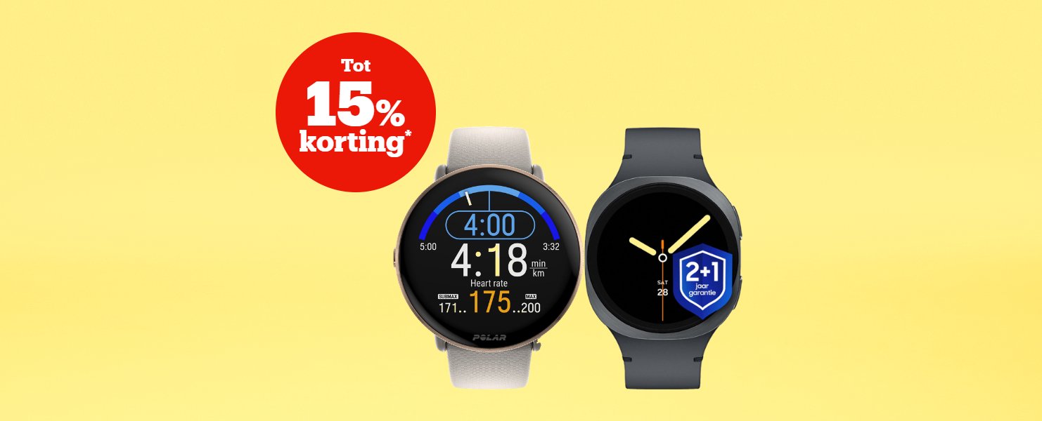 Tot 15% korting*