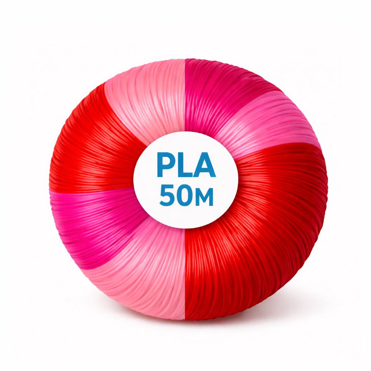 TinyPlay 3D Pen Vullingen - Rood, Rose red, lichtrood - Ook in andere kleuren beschikbaar - Starterspakket PLA Filament 1.75 mm - voor 3D Tekenen - 50 Meter Navullingen - Kinderen