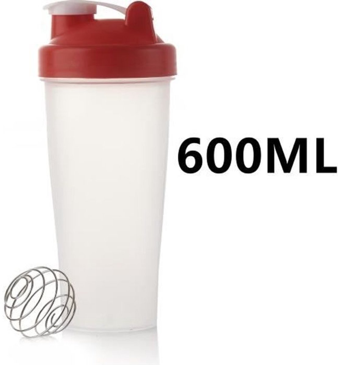 Kruidenstrooier - 600 ml - Rood - Afneembare blender - Geschikt voor sauzen en oliën