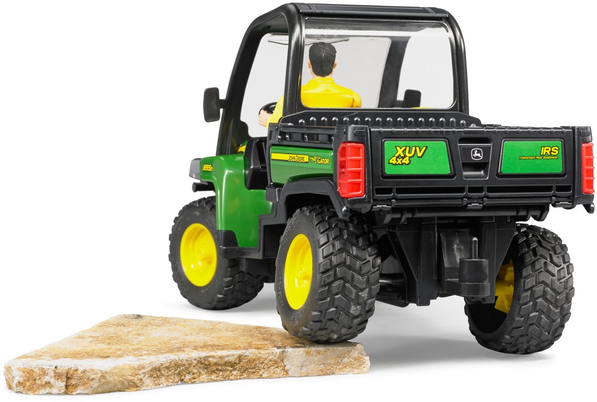 bruder John Deere Gator XUV 855D met bestuurder modelvoertuig thumbnail 3