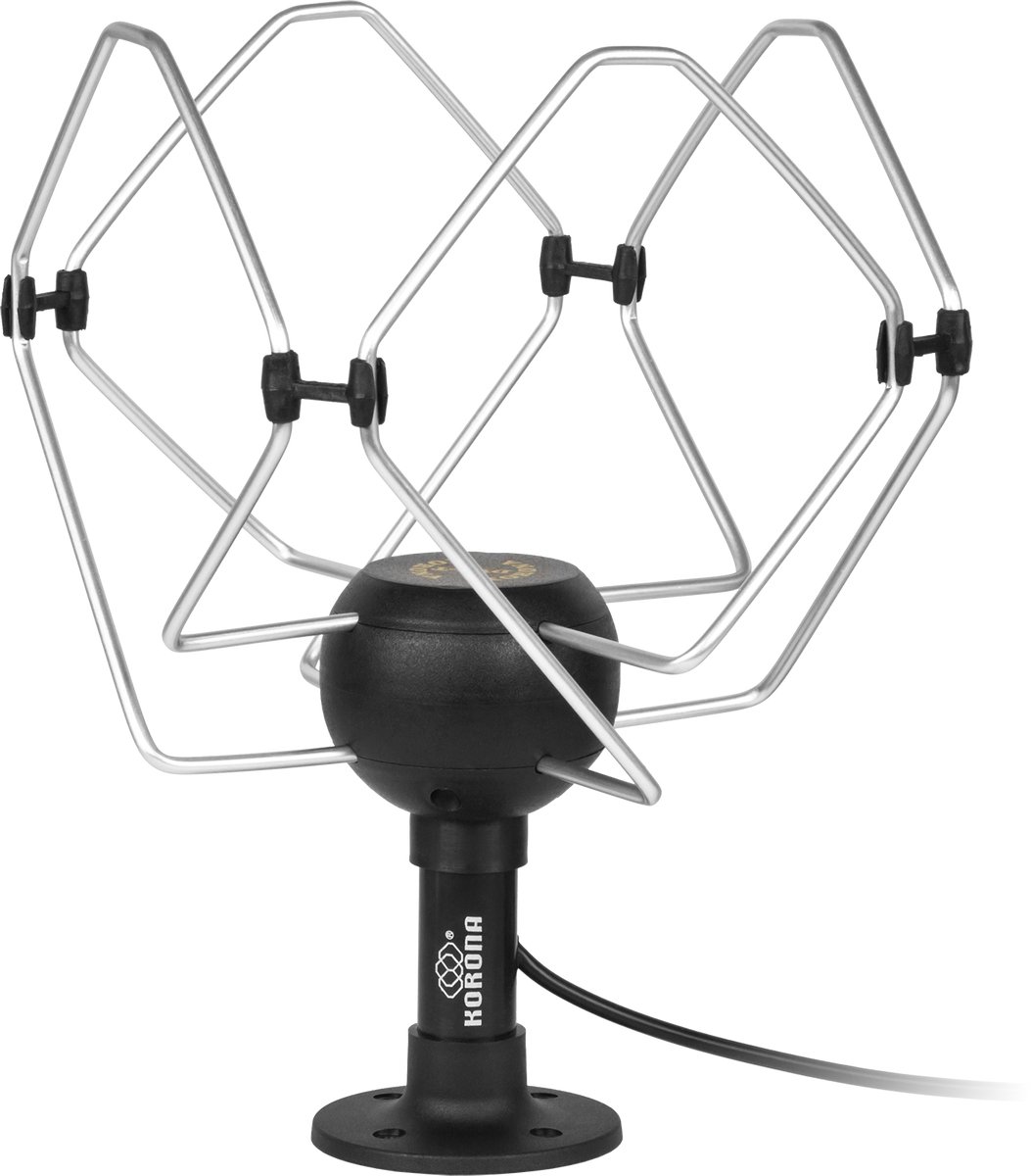Korona Serie - TV Antenne - Dookolig - 75 Ohm - 12V