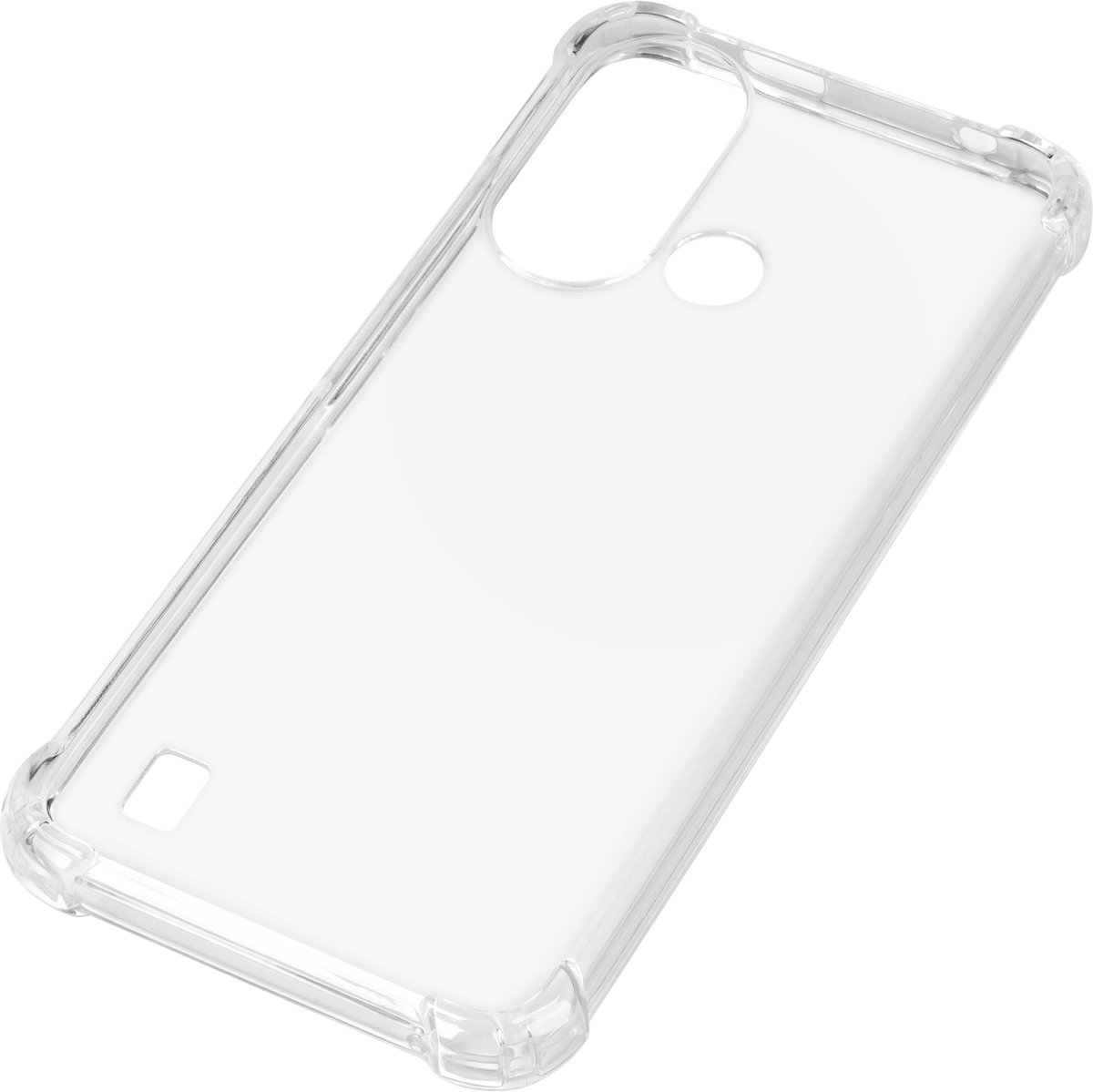 Krüger&Matz FLOW 11 - Telefoonhoesje - Transparant - Antislip - Silicoon
