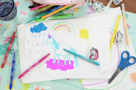 STABILO Power - Viltstift - Tot 8 Weken Zonder Dop - Etui Met 30 Kleuren