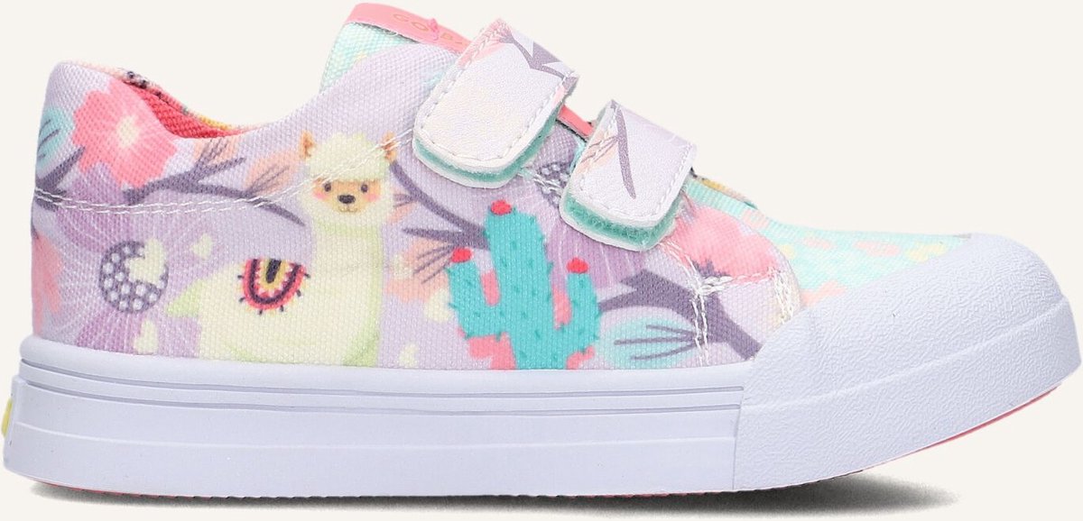 Go Bananas sneaker klittenband – Alpaca