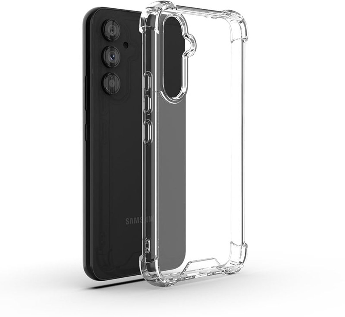 Fonu Hoesje geschikt voor Samsung Galaxy A57 - Schokbestendig transparante hoes