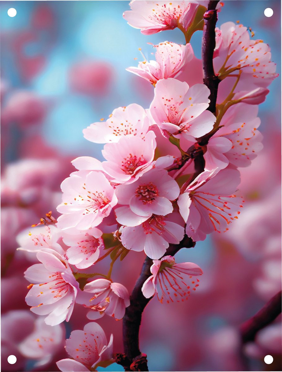 Tuinposter Blossom