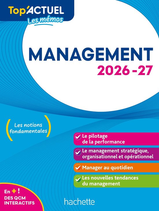 Top'Actuel Management 2026-2027 - cover