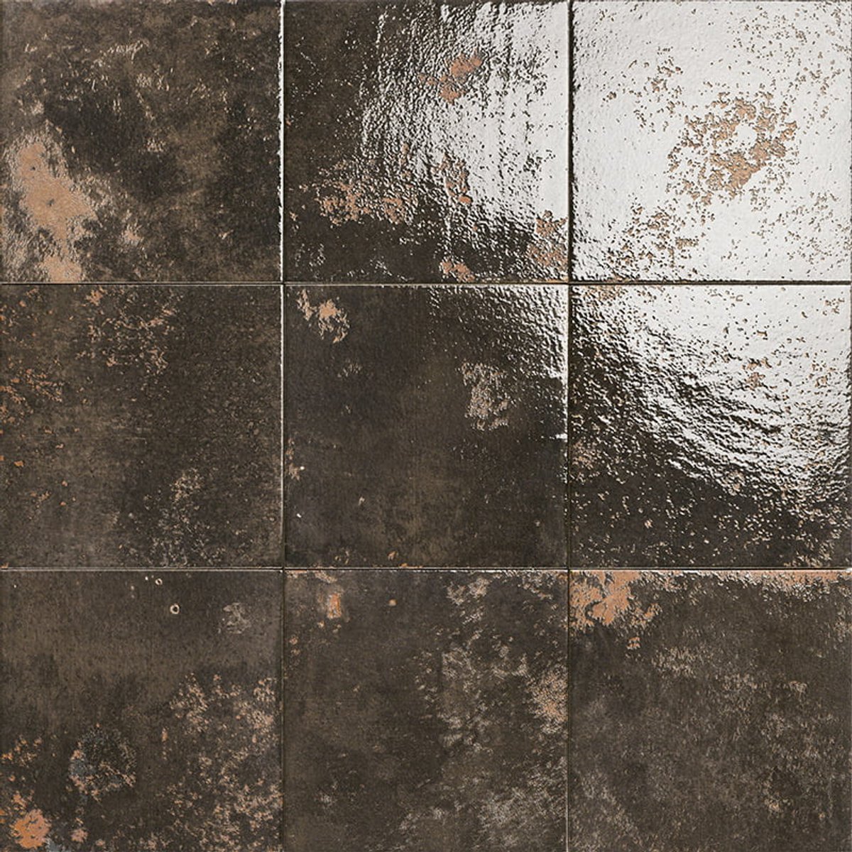 mainzu meraki black design tegel sample